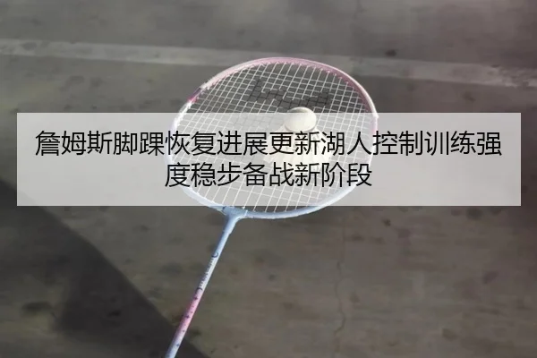 詹姆斯脚踝恢复进展更新湖人控制训练强度稳步备战新阶段
